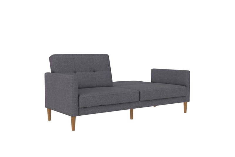 Bäddsoffa Lilly Ljusgrå, Linne - Ljusgrå, Linne - Möbler - Soffa - Bäddsoffa