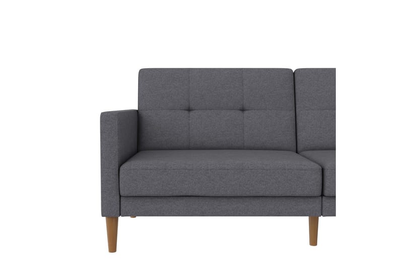 Bäddsoffa Lilly Ljusgrå, Linne - Ljusgrå, Linne - Möbler - Soffa - Bäddsoffa