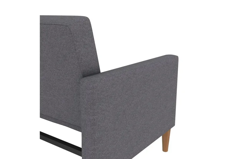 Bäddsoffa Lilly Ljusgrå, Linne - Ljusgrå, Linne - Möbler - Soffa - Bäddsoffa
