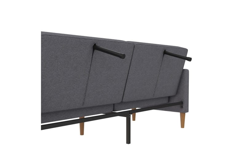 Bäddsoffa Lilly Ljusgrå, Linne - Ljusgrå, Linne - Möbler - Soffa - Bäddsoffa