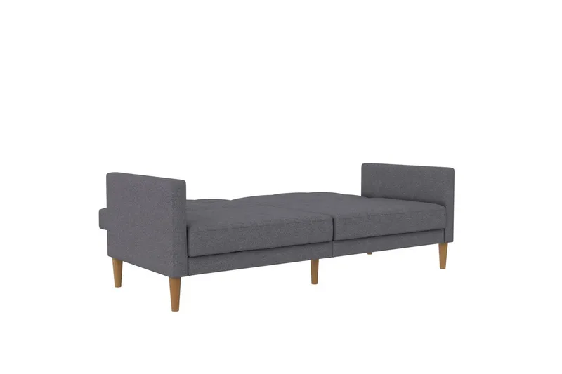 Bäddsoffa Lilly Ljusgrå, Linne - Ljusgrå, Linne - Möbler - Soffa - Bäddsoffa