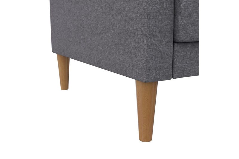 Bäddsoffa Lilly Ljusgrå, Linne - Ljusgrå, Linne - Möbler - Soffa - Bäddsoffa