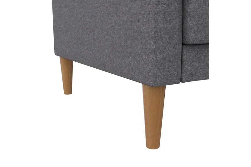 Bäddsoffa Lilly Ljusgrå, Linne - Ljusgrå, Linne - Möbler - Soffa - Bäddsoffa