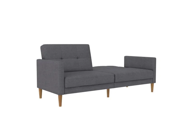 Bäddsoffa Lilly Ljusgrå, Linne - Ljusgrå, Linne - Möbler - Soffa - Bäddsoffa