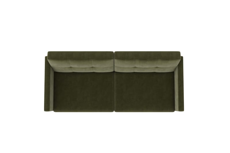 Bäddsoffa Lilly Olivgrön, Sammet - Olivgrön, Sammet - Möbler - Soffa - Bäddsoffa