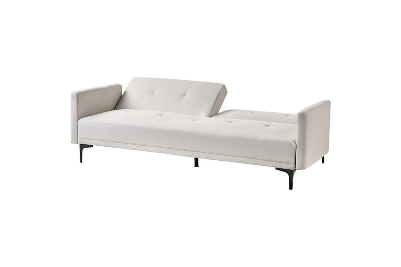 Bäddsoffa Lucan Beige, svart - Beige - Möbler - Soffa - Soffgrupp