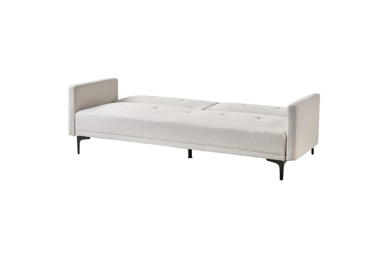 Bäddsoffa Lucan Beige, svart - Beige - Möbler - Soffa - Soffgrupp