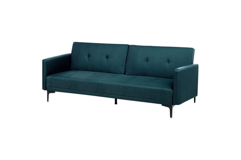 Bäddsoffa Lucan Blå, Svart - Blå, Svart - Möbler - Soffa - Soffgrupp