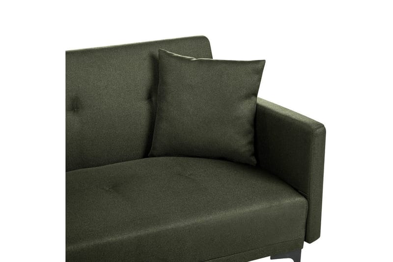 Bäddsoffa Lucan Grön, Svart - Grön, Svart - Möbler - Soffa - 2 sits soffa