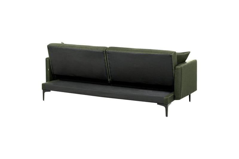 Bäddsoffa Lucan Grön, Svart - Grön, Svart - Möbler - Soffa - 2 sits soffa