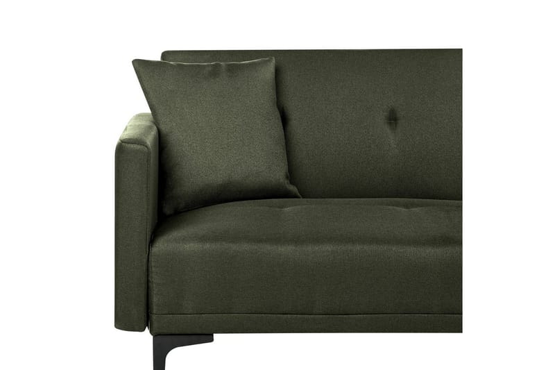 Bäddsoffa Lucan Grön, Svart - Grön, Svart - Möbler - Soffa - 2 sits soffa