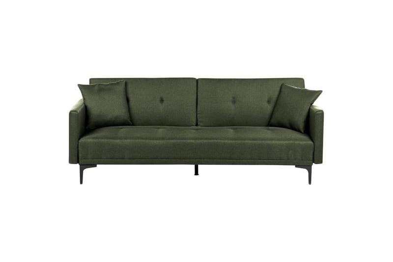 Bäddsoffa Lucan Grön, Svart - Grön, Svart - Möbler - Soffa - Soffgrupp