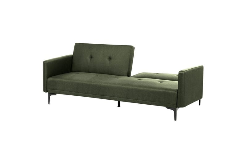 Bäddsoffa Lucan Grön, Svart - Grön, Svart - Möbler - Soffa - 2 sits soffa