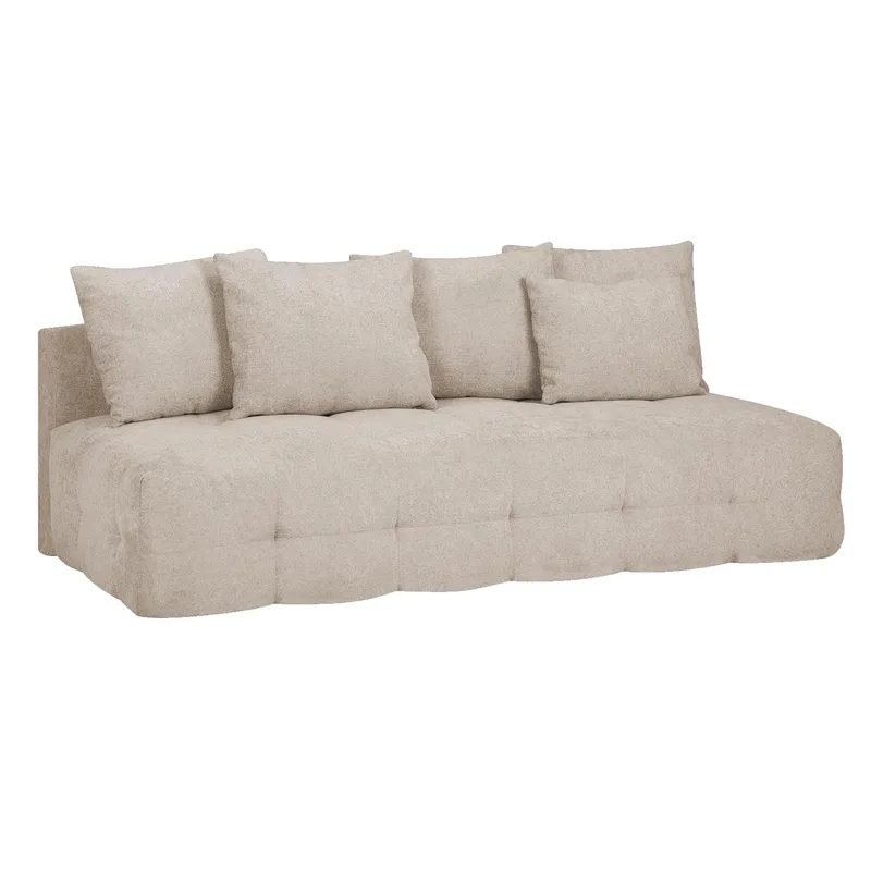 Bäddsoffa Luise 3-sits, beige