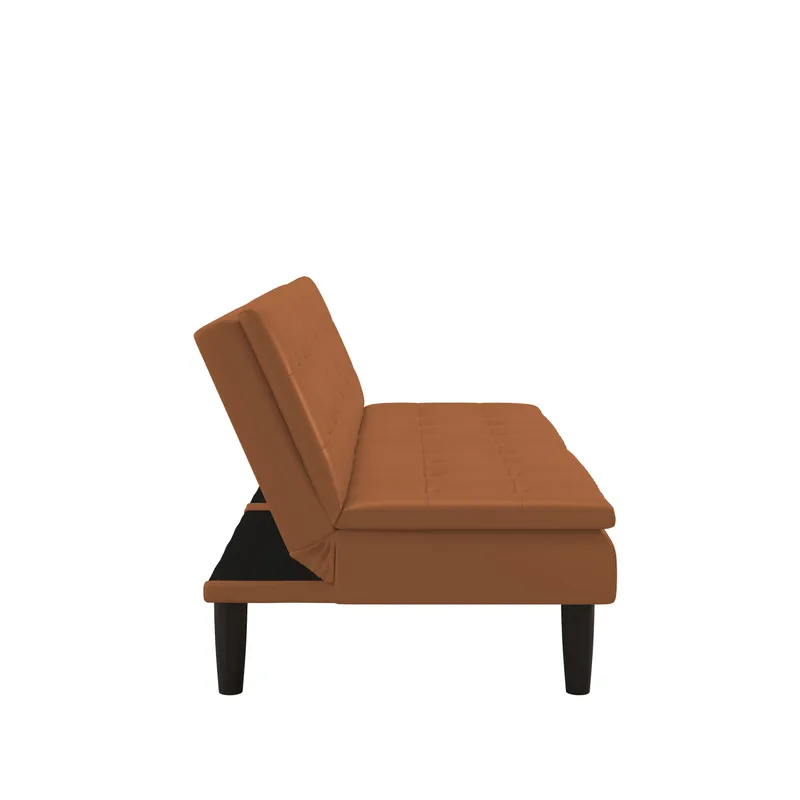 Bäddsoffa Maine Cognac - Cognac - Möbler - Soffa - Bäddsoffa