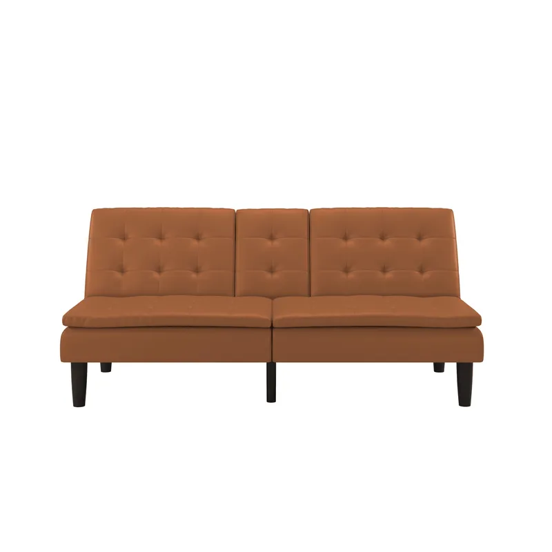 Bäddsoffa Maine Cognac - Cognac - Möbler - Soffa - Bäddsoffa