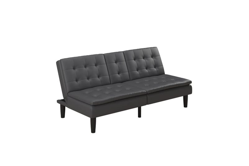 Bäddsoffa Maine Grå PU - Grå PU - Möbler - Soffa - Bäddsoffa