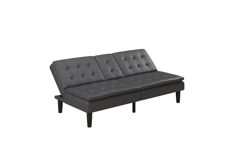 Bäddsoffa Maine Grå PU - Grå PU - Möbler - Soffa - Bäddsoffa