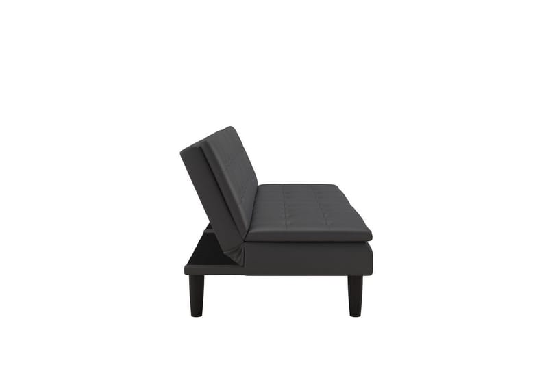 Bäddsoffa Maine Grå PU - Grå PU - Möbler - Soffa - Bäddsoffa