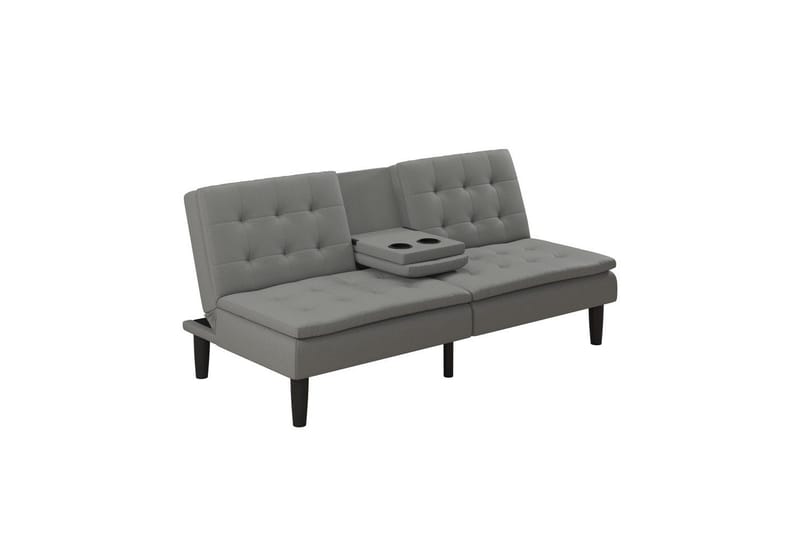 Bäddsoffa Maine Grått tyg - Grått tyg - Möbler - Soffa - Bäddsoffa
