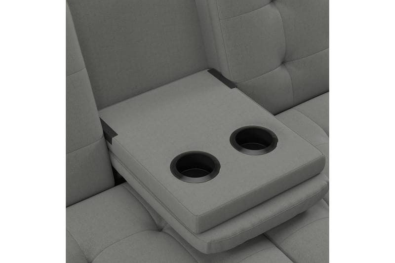 Bäddsoffa Maine Grått tyg - Grått tyg - Möbler - Soffa - Bäddsoffa