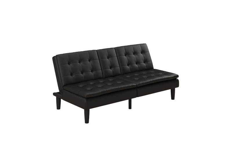 Bäddsoffa Maine Svart - Svart - Möbler - Soffa - Bäddsoffa