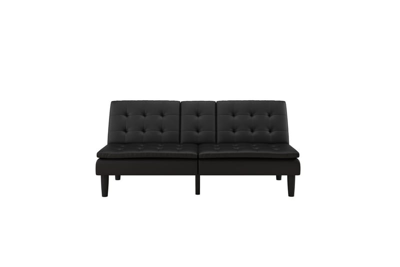 Bäddsoffa Maine Svart - Svart - Möbler - Soffa - Bäddsoffa