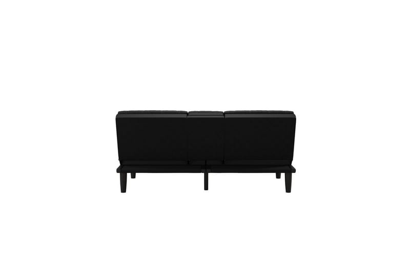 Bäddsoffa Maine Svart - Svart - Möbler - Soffa - Bäddsoffa