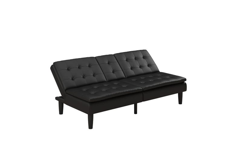Bäddsoffa Maine Svart - Svart - Möbler - Soffa - Bäddsoffa