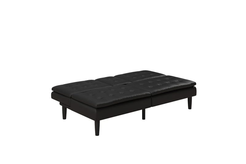 Bäddsoffa Maine Svart - Svart - Möbler - Soffa - Bäddsoffa
