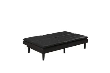 Bäddsoffa Maine Svart - Svart - Möbler - Soffa - Bäddsoffa