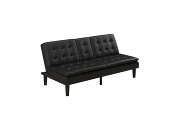 Bäddsoffa Maine Svart