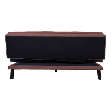 Bäddsoffa Roxy 189x88x91 cm - Rosa - Möbler - Soffa - Bäddsoffa