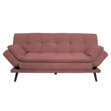 Bäddsoffa Roxy 189x88x91 cm - Rosa - Möbler - Soffa - Bäddsoffa