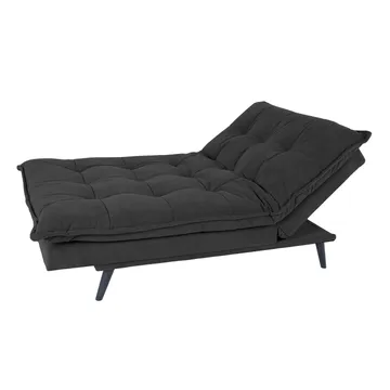 Bäddsoffa Spry 193x92x89 cm - svart - Möbler - Soffa - Bäddsoffa