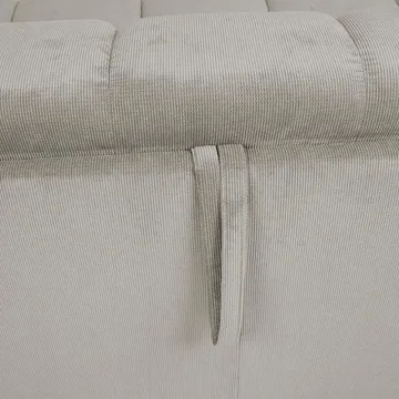 Bäddsoffa Stella med resårmadrass - Grå - Möbler - Soffa - Bäddsoffa