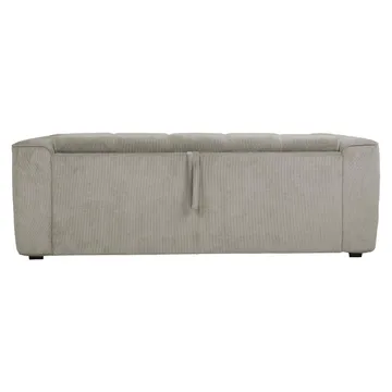Bäddsoffa Stella med resårmadrass - Grå - Möbler - Soffa - Bäddsoffa