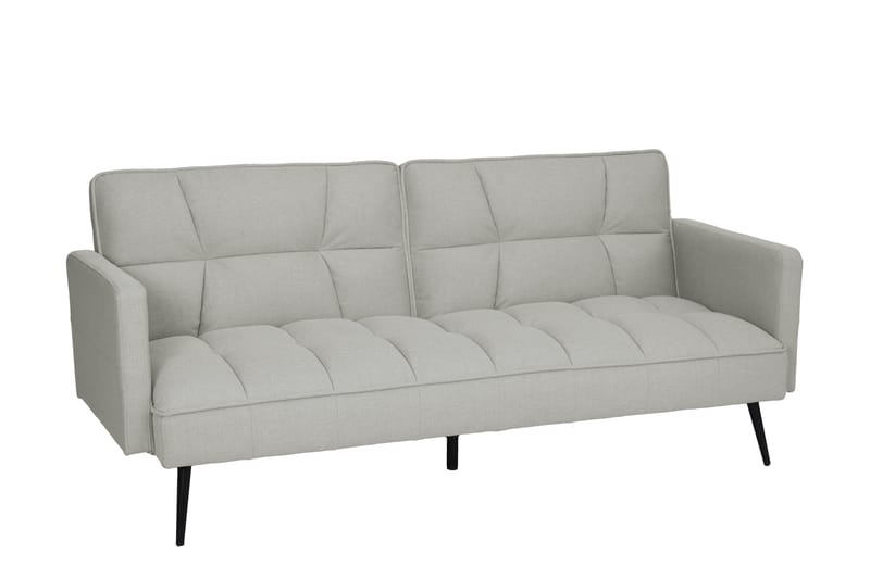 Bäddsoffa Trelleborg – Ljusgrå | 183 cm - Ljusgrå - Möbler - Soffa - Bäddsoffa