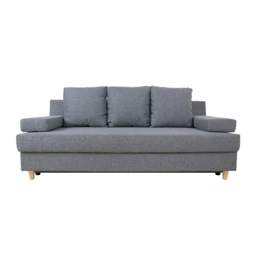 Bäddsoffa Vella med förvaringslåda - Grå - Möbler - Soffa - Bäddsoffa