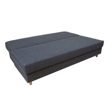 Bäddsoffa Vella med förvaringslåda - Mörkgrå - Möbler - Soffa - Bäddsoffa