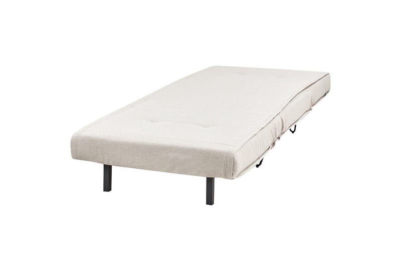Bäddsoffa Vestfold Beige, svart - Beige, svart - Möbler - Soffa - Bäddsoffa