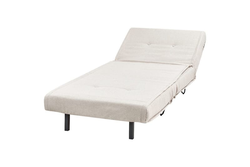 Bäddsoffa Vestfold Beige, svart - Beige, svart - Möbler - Soffa - Bäddsoffa