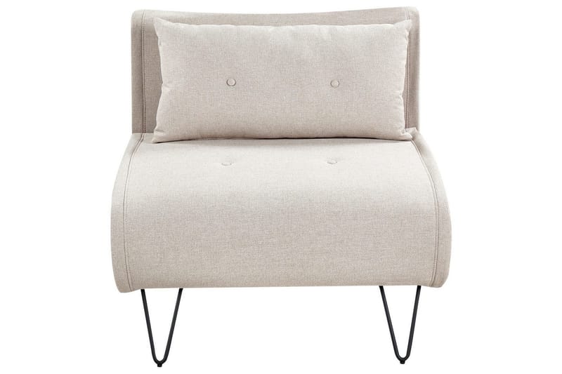 Bäddsoffa Vestfold Beige, svart, Beige, svart