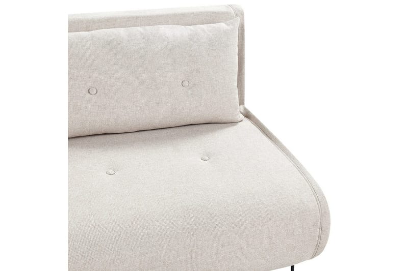 Bäddsoffa Vestfold Beige, svart - Beige, svart - Möbler - Soffa - Bäddsoffa
