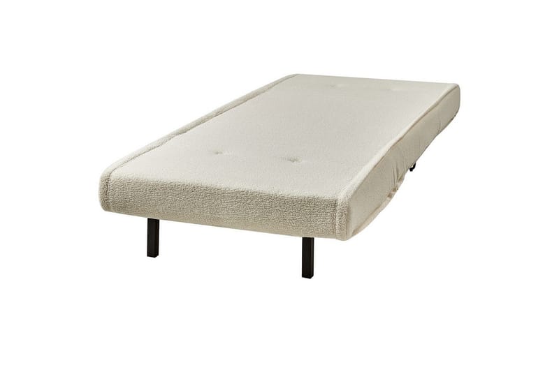 Bäddsoffa Vestfold Off-white, svart - Vit - Möbler - Soffa - Bäddsoffa