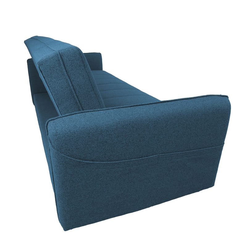 Bäddsoffa Visby 200x88x93 cm - blå - Möbler - Soffa - Bäddsoffa