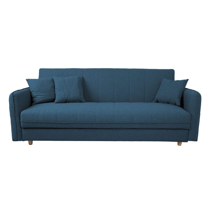 Bäddsoffa Visby 200x88x93 cm - blå - Möbler - Soffa - Bäddsoffa