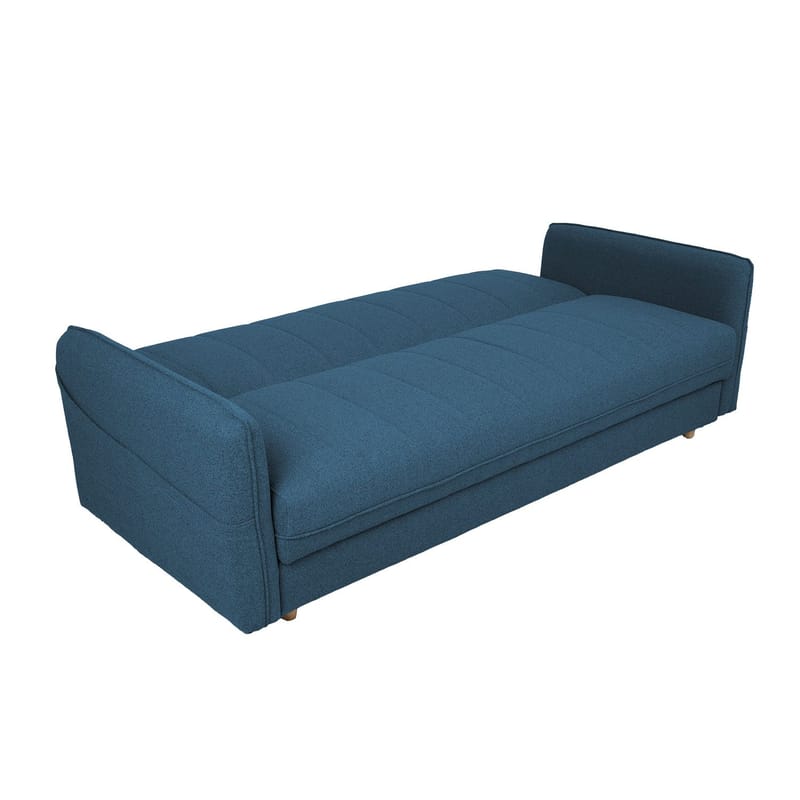 Bäddsoffa Visby 200x88x93 cm - blå - Möbler - Soffa - Bäddsoffa