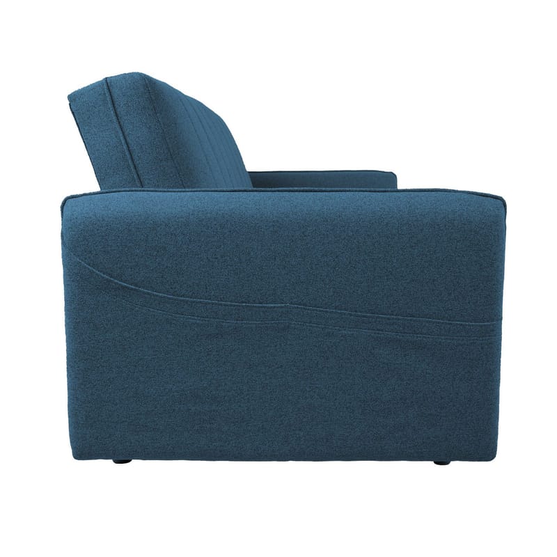 Bäddsoffa Visby 200x88x93 cm - blå - Möbler - Soffa - Bäddsoffa