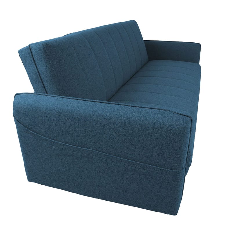 Bäddsoffa Visby 200x88x93 cm - blå - Möbler - Soffa - Bäddsoffa